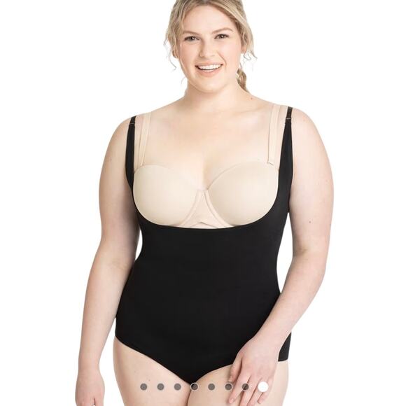 NIP Empetua Shapermint Essentials Open Bust Brief Bodysuit Shaper M - Picture 3 of 4